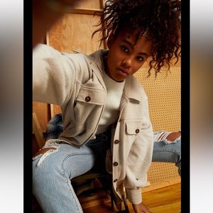 PacSun Homecoming Button Down Shirt (Shacket)